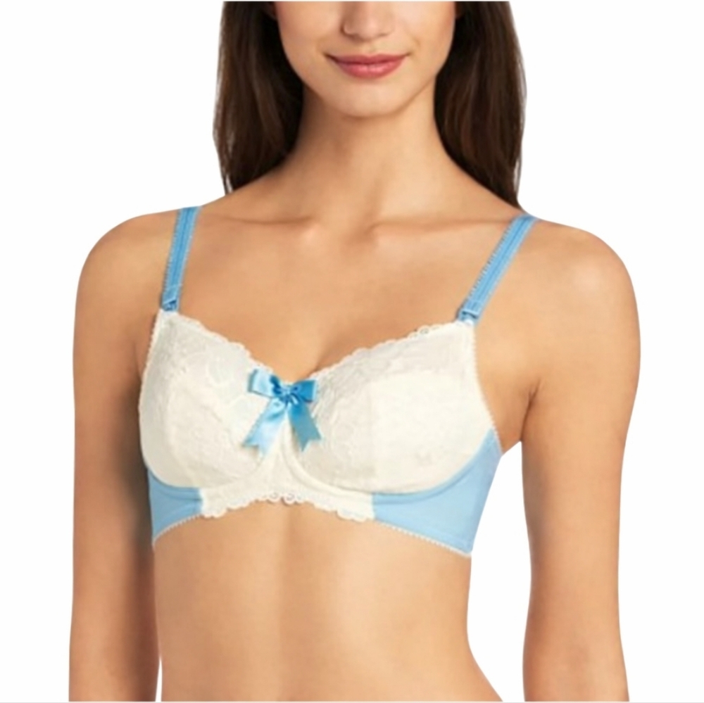 Cake Lingerie Soft-cup Maternity Nursing Bra Color: Sherbet 38D